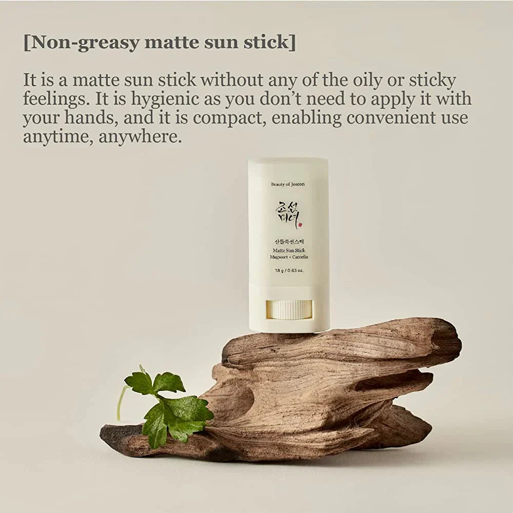 Matte Sunstick Mugwort + Camelia SPF 50+ PA++++