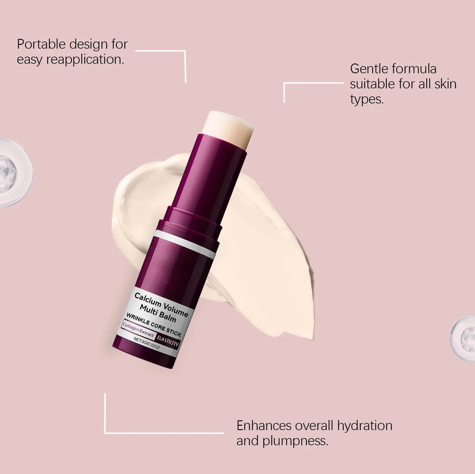 Calcium Multi Balm Stick – Anti-Aging, Moisturizing, Wrinkle Care and Skin Tightening