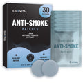 Anti-Smoke Herbal Patches to Help Reduce Cravings, Circle Shape 3mg (Blue), 30 patches