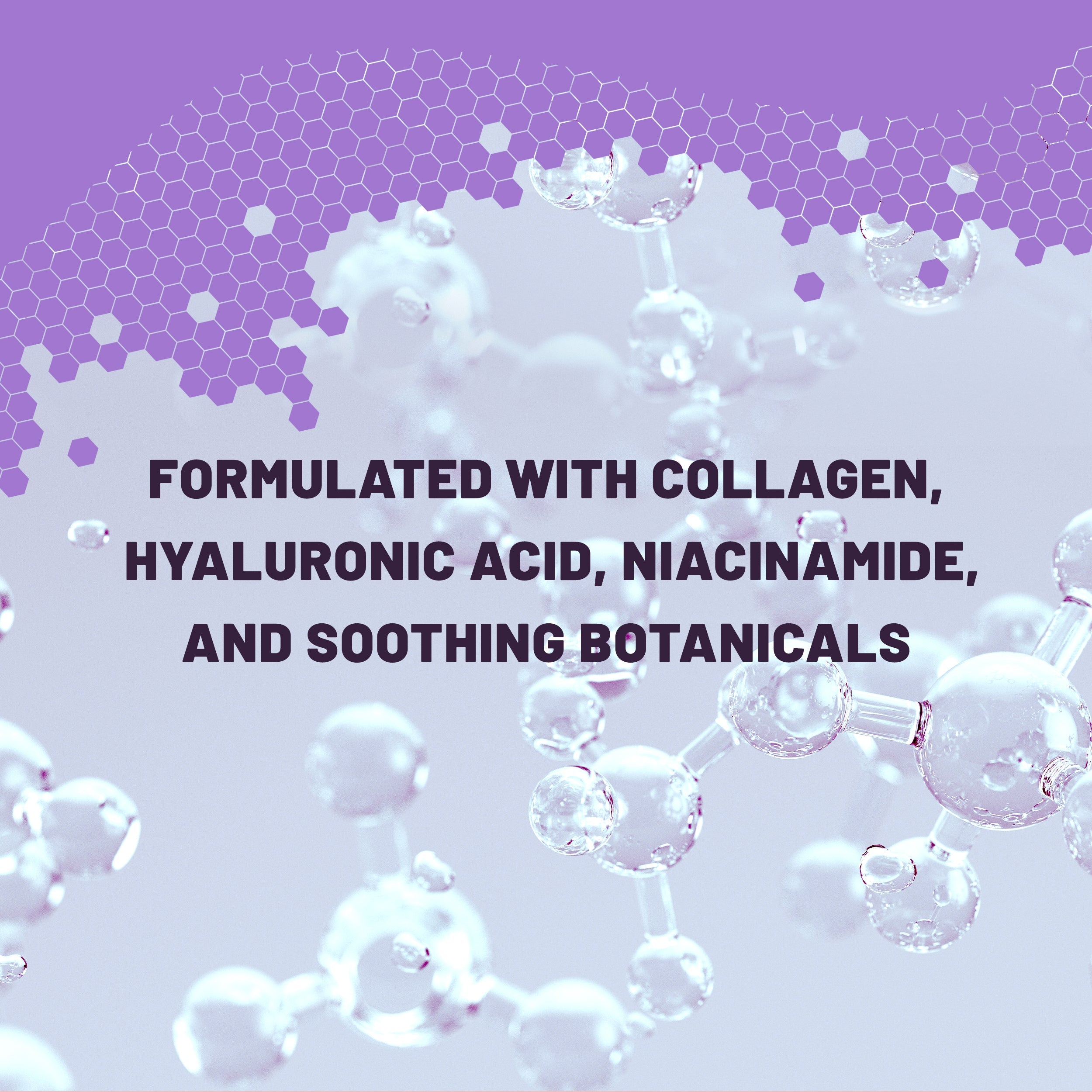 Bio-Collagen Hydrogel Face Mask with Hyaluronic Acid & Niacinamide