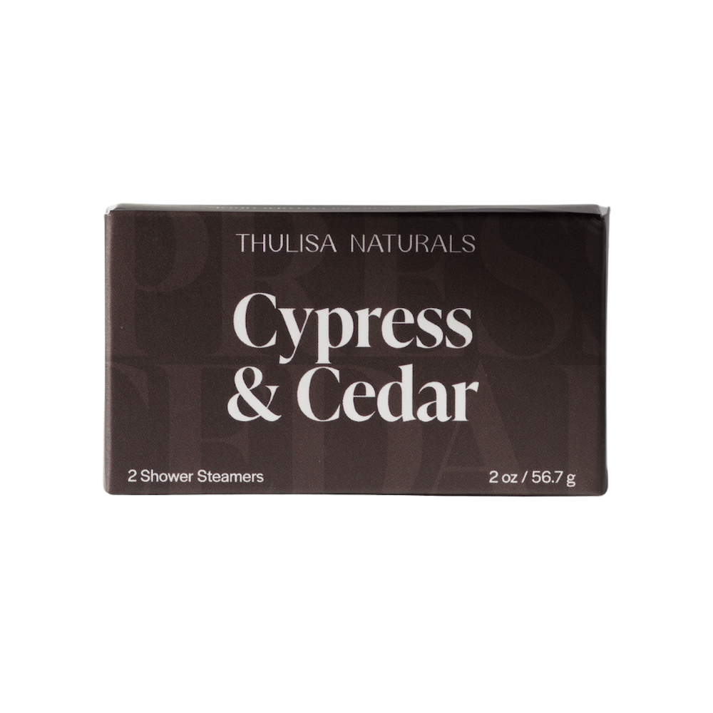Made for Men Cypress Cedar Shower Steamer Duo