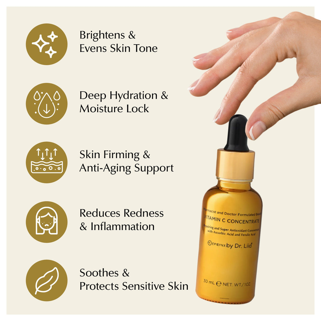 Brightening Vitamin C Glow Serum – Vegan & Fragrance-Free
