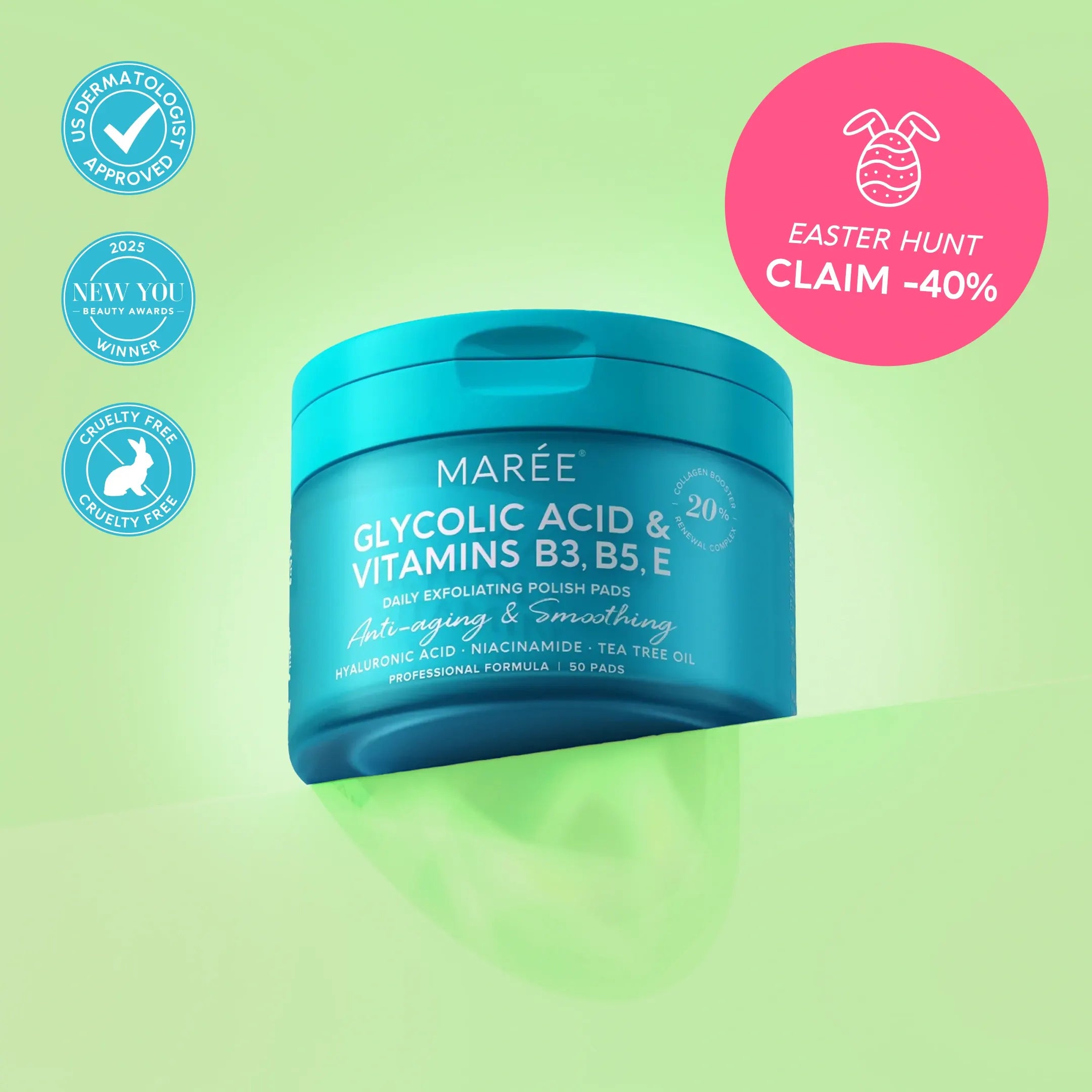 Glow Ritual Glycolic Acid Exfoliating Pads
