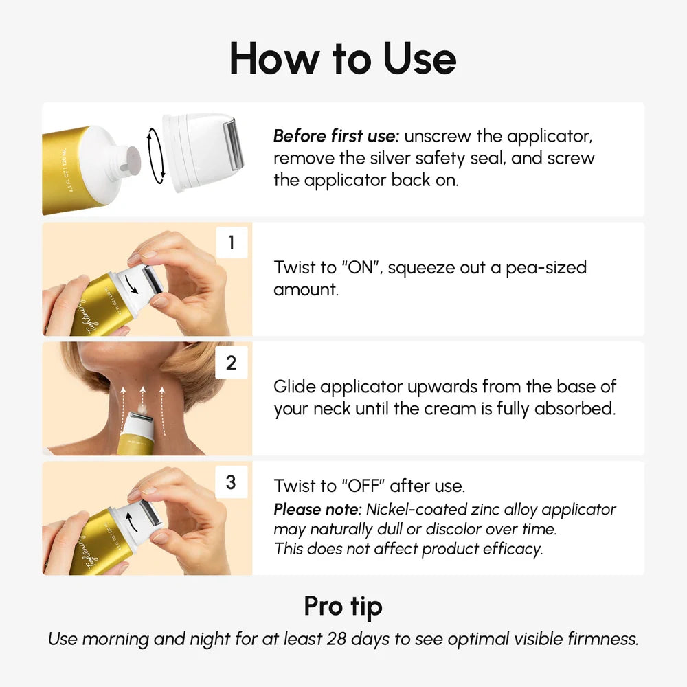 Lift & Firm Collagen Neck Firming Cream Massager