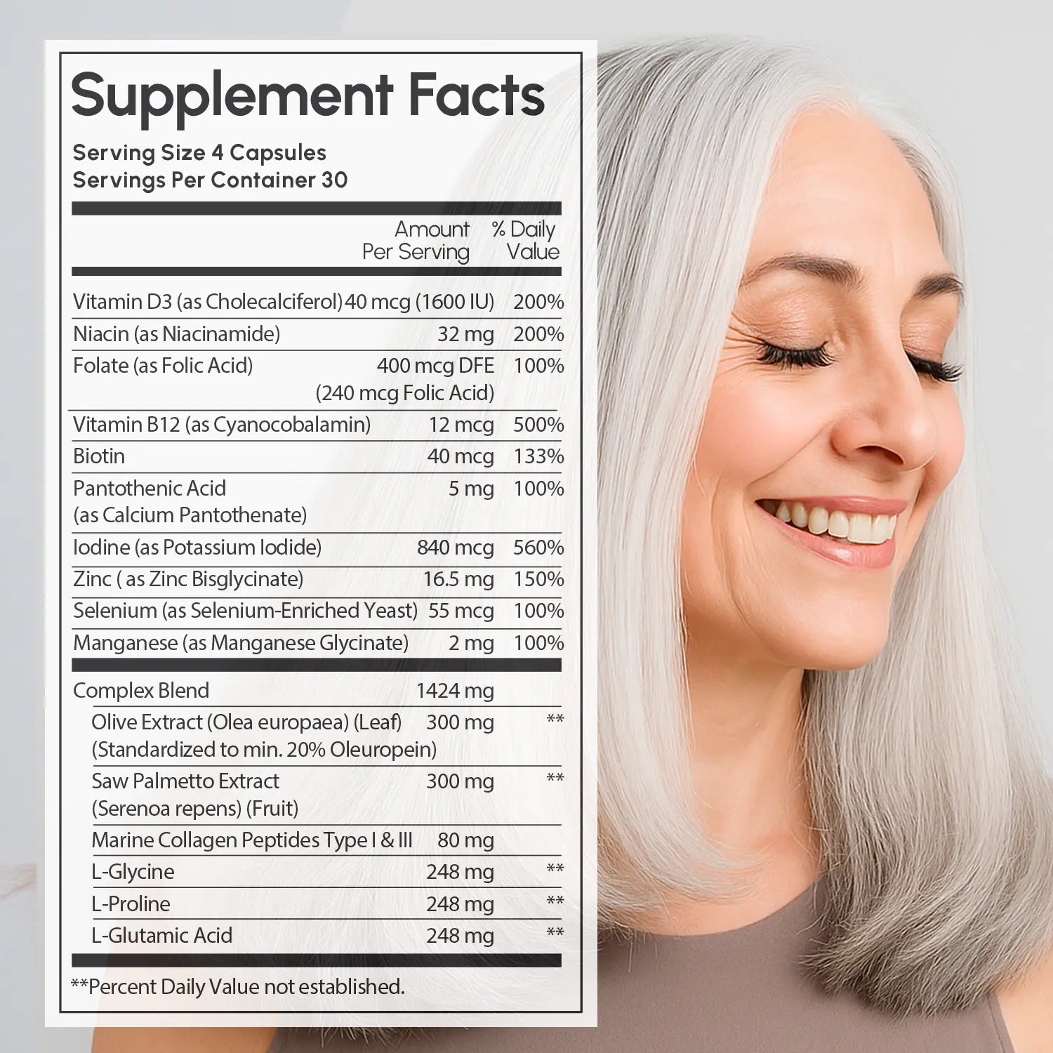 Root Revival Biotin & Collagen Hair Growth Complex