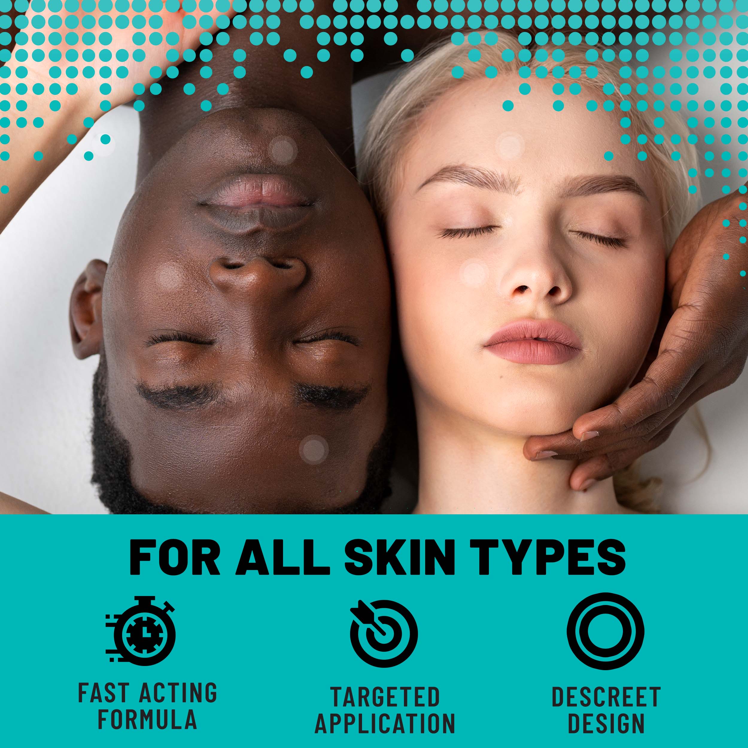 Microdart Patches Targeted Blemish & Skin Support with Hyaluronic Acid, Salicylic Acid & Niacinamide, 9 Patches