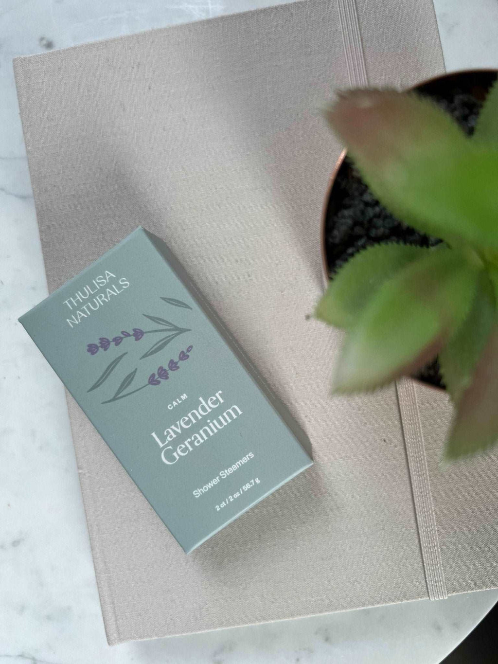 Calm Lavender Geranium Shower Steamers – 2 Pack