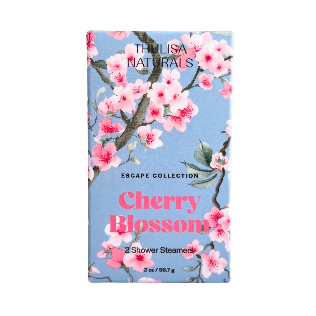Cherry Blossom Shower Steamers – 2 Pack Gift Set
