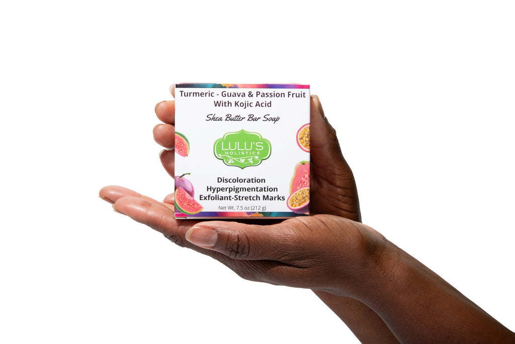 Guava Passionfruit Turmeric Kojic Acid Shea Butter Bar Soap – Brightening Cleanse