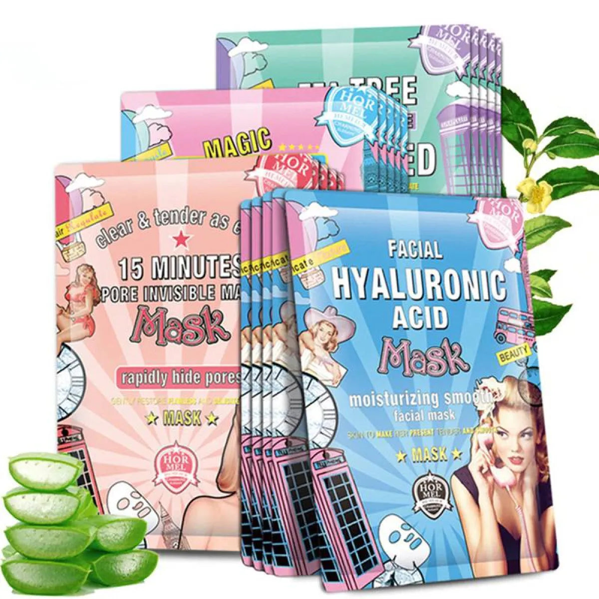 K-Glow Korean Beauty Face Masks