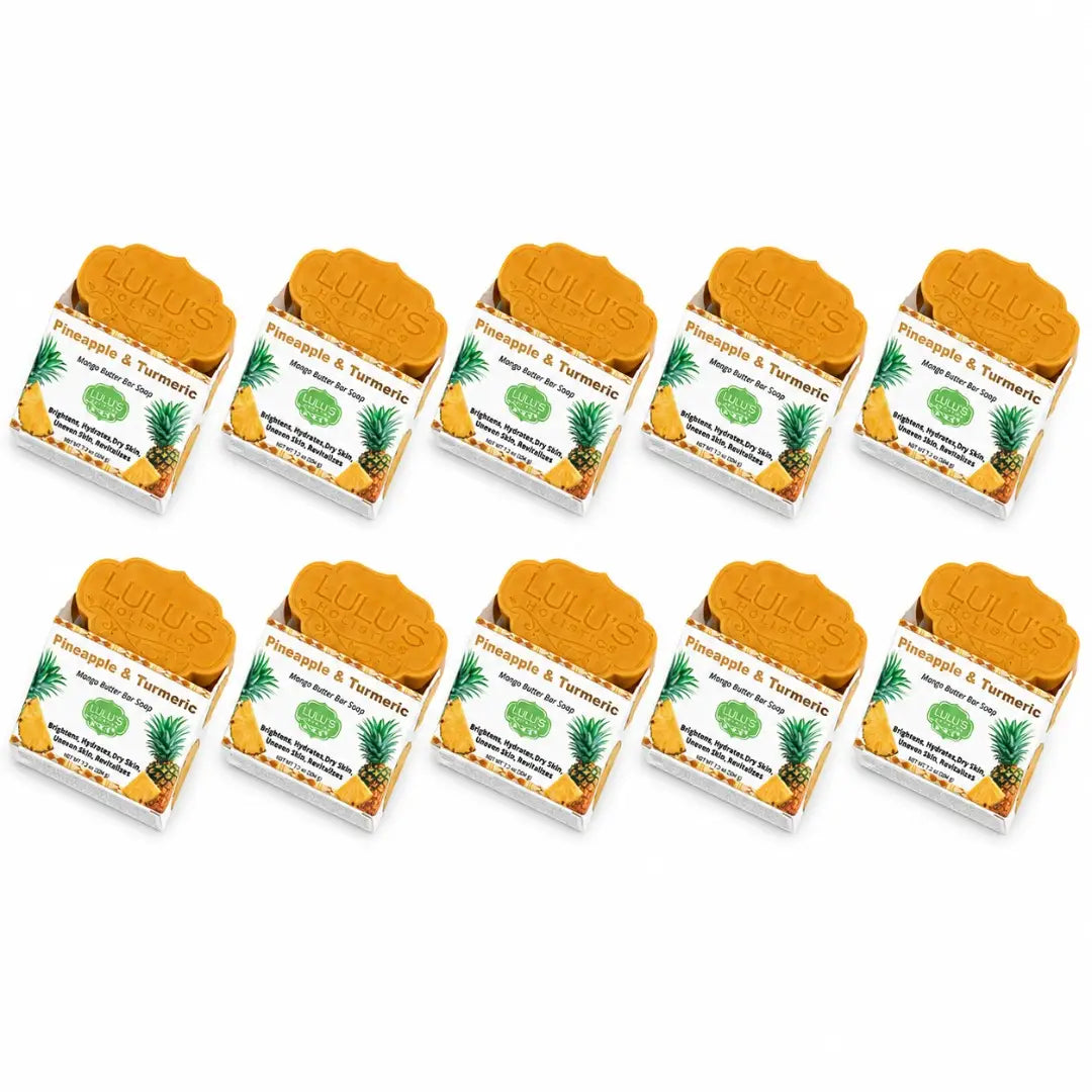 Guava Passionfruit Turmeric Kojic Acid Shea Butter Bar Soap – Brightening Cleanse