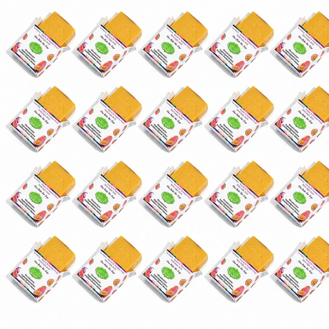 Guava Passionfruit Turmeric Kojic Acid Shea Butter Bar Soap – Brightening Cleanse