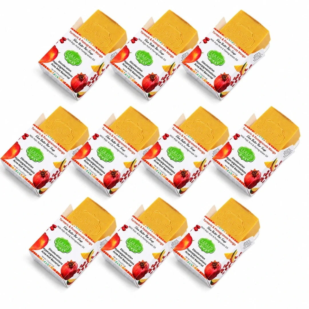 Guava Passionfruit Turmeric Kojic Acid Shea Butter Bar Soap – Brightening Cleanse