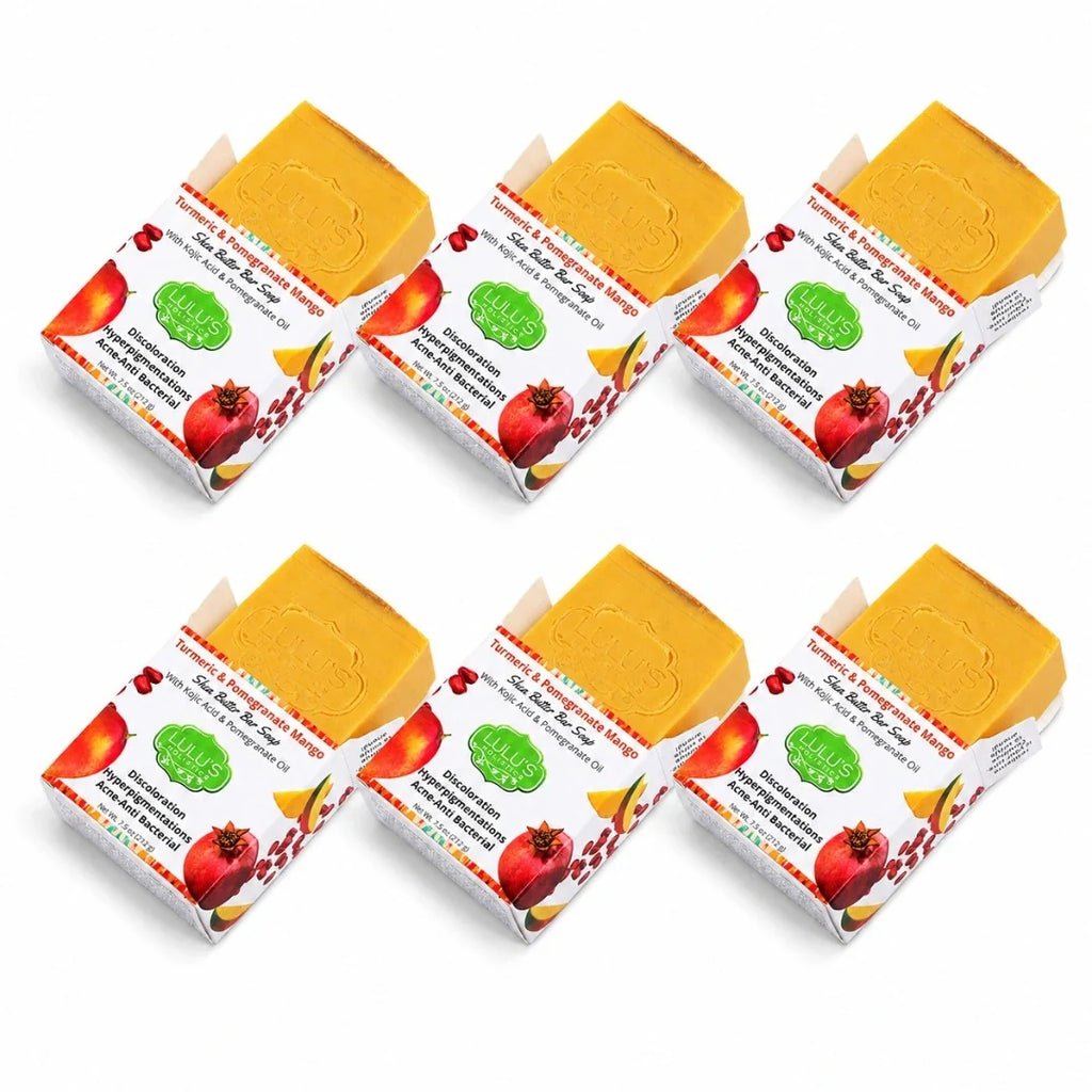Guava Passionfruit Turmeric Kojic Acid Shea Butter Bar Soap – Brightening Cleanse