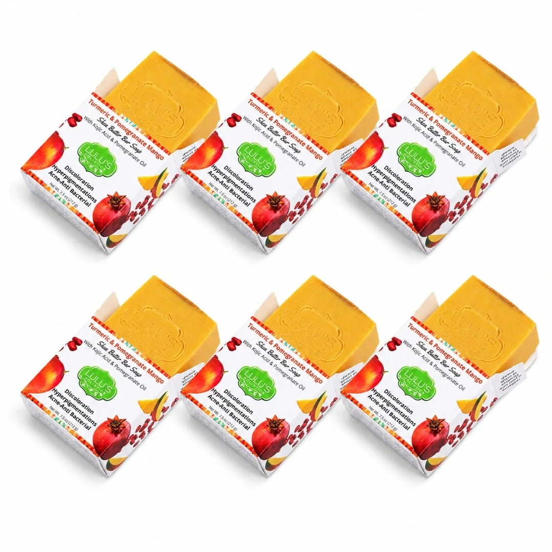 Guava Passionfruit Turmeric Kojic Acid Shea Butter Bar Soap – Brightening Cleanse